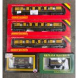 A Lot of Boxed Hornby Carriages and other wagons