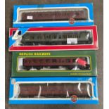 4 Boxed assorted carriages includes airfix & lima