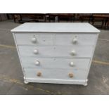 Victorian 2 over 3 chest of drawers