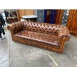 Chesterfield 3 seater low back Sofa