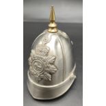 Collectable police helmet table lighter.