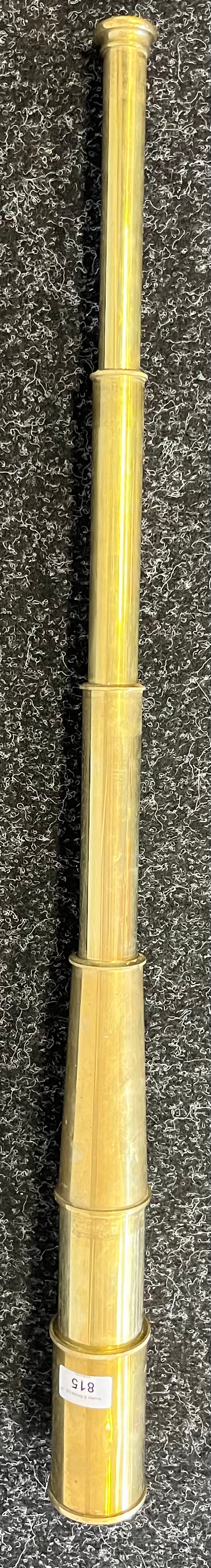 Brass three pull scope. [92cm in length]