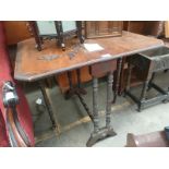 A 19th century drop leaf Sutherland table