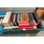 A Box of antique and modern books to include Byron Leslie A Marchland by john murray, Byron and