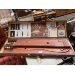 A 5 string Dulcimer musical instrument in fitted case