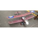 A vintage plane model