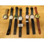 A Selection of Watches to include automatic watches names such as Oris, Henri Sandoz and many others