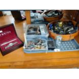 A Large collection of various watches and spares to include boxed twelve watch set, Lorus and Oris