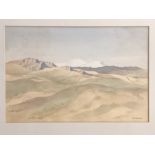 George R.Wilson Watercolour titled 'Cairnmore' from Troland Dalry. Signed by the artist. [44x54cm]