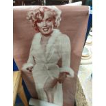 A Marilyn Monroe poster