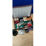 Box containing a selection of boxed cufflinks