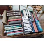 2 Boxes of books to include Domesday books, English literature books and many more