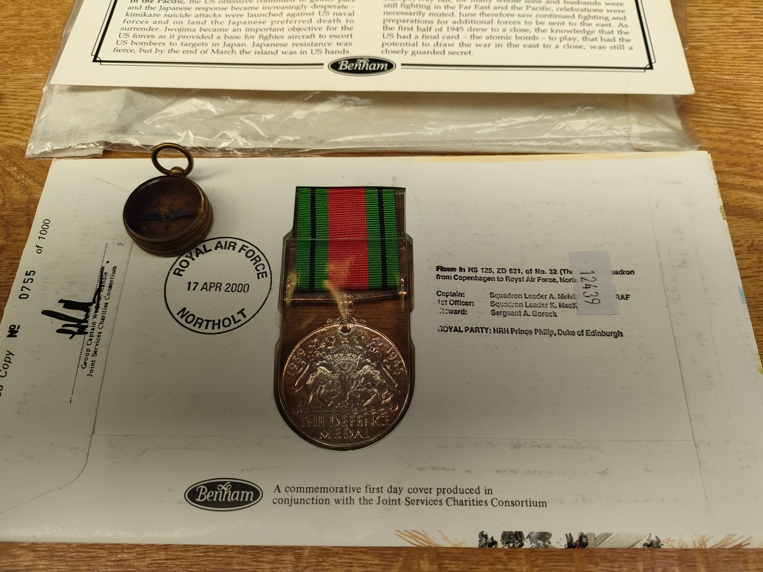 A Royal air force reproduction medal along with south African reproduction medal, A French style - Image 4 of 6