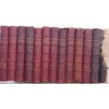 A Set of 13 Books, Ceuvres Completes De Victor Hugo Roman Notre Dame De Paris. Paris 1880. Also: The