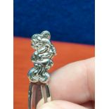 A Sterling silver bookmark with Minnie Mouse finial. [6cm in length]