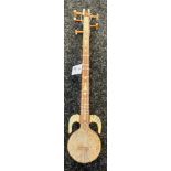 20th century Chinese Qing wooden String instrument/ Rawap.