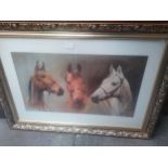 A limited edition print titled we three kings by SL Crawford