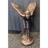 Large Bronze 'Spirit of Ecstasy' figurine [56cm]