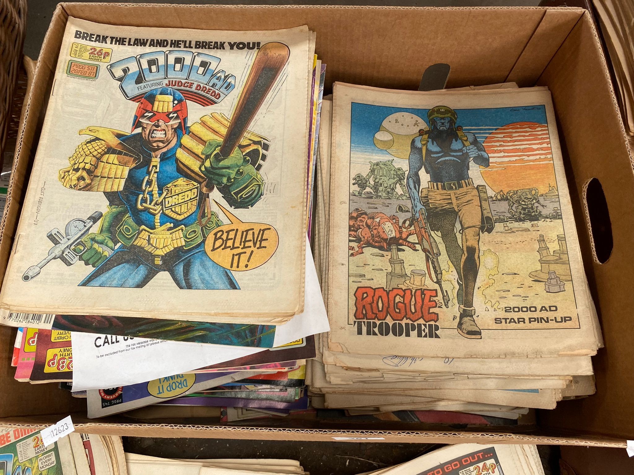 A Box full of 2000AD Comics from the 1980's - Image 2 of 2