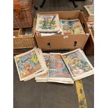 A Box full of 2000AD Comics from the 1980's