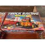 Vintage Truck Racing Scalextric set