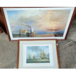 Two Galleon prints
