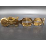 Antique Brass Harrison Sovereign scales