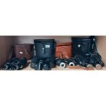 A Set of 4 Binoculars, vto include Regent, Tohyoh, and Tecnar.