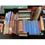 Box of mixed genre books; J.M. BARRIE- Peter Pan and Wendy, Jane Austen Works, The Mystery of the