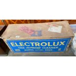 Boxed and cased Vintage Electrolux supreme cleaner.