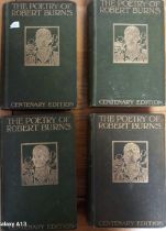 The Poetry Of Robert Burns Centenary Edition, 4 vols London. Published by the Caxton Publishing