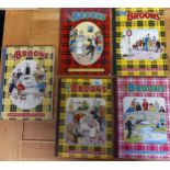 A Collection Of The Broons Books from the 1960s onwards.