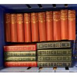 Box of books; Dickens Collection and Reader's Digest books