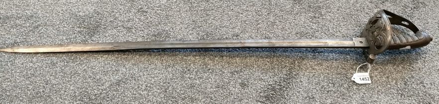 19th century light infantry cavalry sword. [96cm in length]