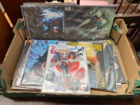 Box of mixed DC Comics; Harley Quinn, Wonder Woman, Superman Vs Lobo and many others.