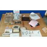 A Collection of mixed world stamp. Includes loose British stamps and Strand Stamp album.