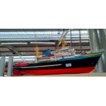 Fishing Trawler boat model.