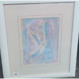 Contemporary pastel of nude study- signed