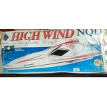 Boxed Radio controlled boat model