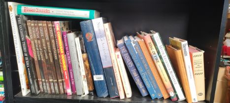 A Shelf of mixed world knowledge books