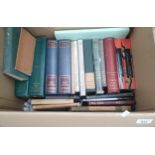 Box of books; includes mostly Shelley, Medwin's Revised life of Shelley, Shelley's Victor & Cazire