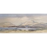 Tom H.Shanks Watercolour and pen titled ' Ben Lomond from Gartocham', signed and dated '76 [Frame