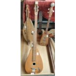 Four stringed instruments