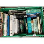 Crate of books; The Hobbit and many other titles