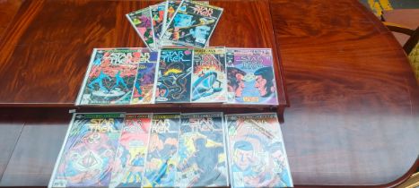 1980 Marvel Comic Group - Star Trek comics number 1-18. All in good condition.