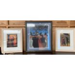 Three various Jack Vettriano prints