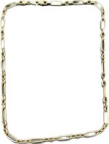 9ct yellow gold import London marked Albert chain necklace. [28.88grams]