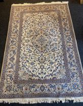 A Keshan Iranian Carpet wool - hand knotted 300 x 198 cm. Circa 1970 [Vintage] with certification of