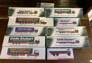 10 boxed Eddie Stobart vehicles