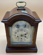 Antique Junghans Bracket clock with Westminster chimes. [35cm high]